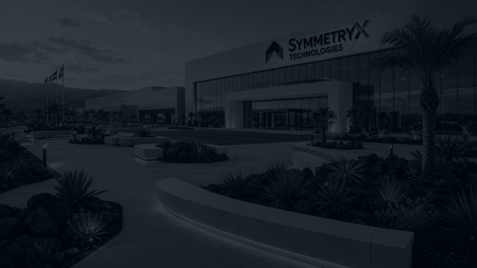 SymmetryX Technologies Hauptsitz — Visualisierung